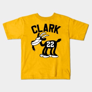 Caitlin Clark GOAT 2, Classic Steamboat Willie Goat Kids T-Shirt